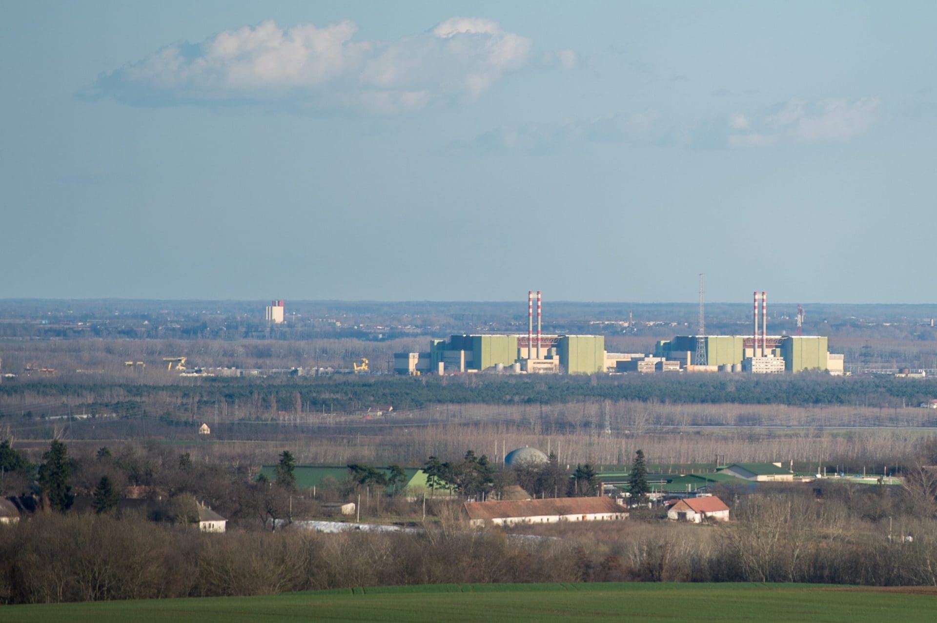 Nuclear,Power,Plant,At,Paks,,Hungary