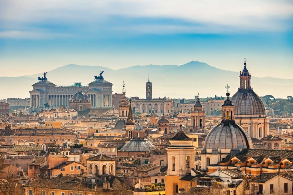 View,Of,Rome,From,Castel,Sant'angelo