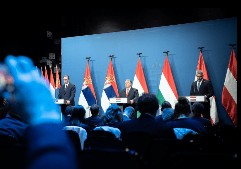Hungary-Austria-Serbia Summit: Stopping Illegal Migration Is a Shared Responsibility