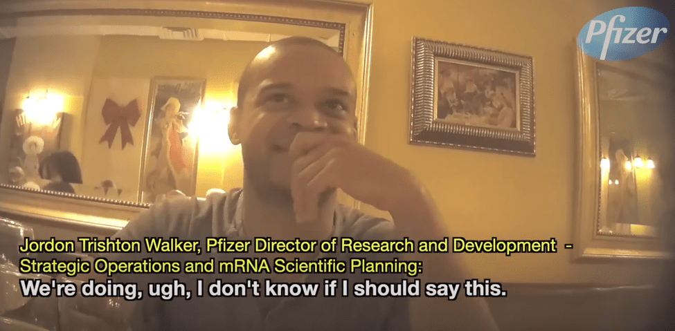 Undercover Footage of Pfizer Director Recorded by Project Veritas: Cold War Era Tactics Becoming New Journalistic Norm