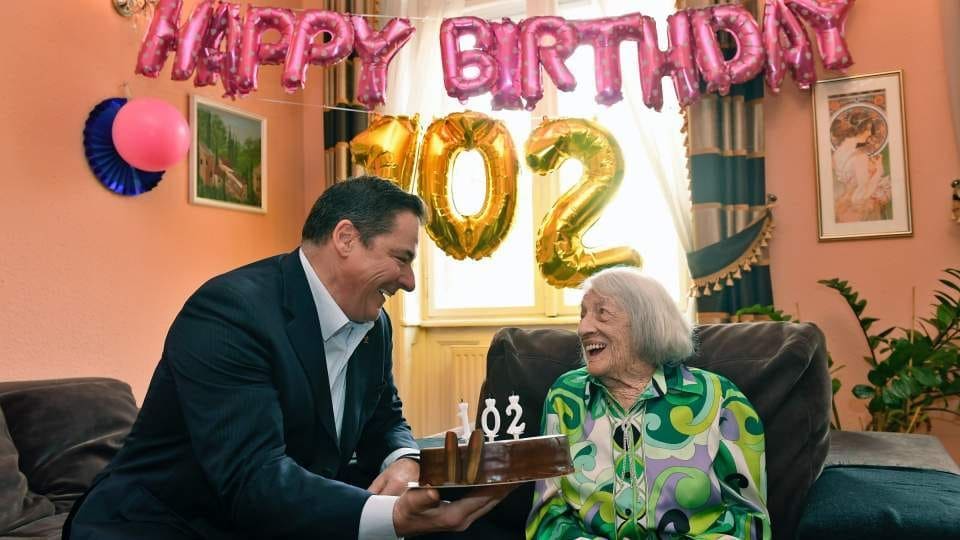 Five-Time Olympic Gold Medalist Ágnes Keleti Turns 102