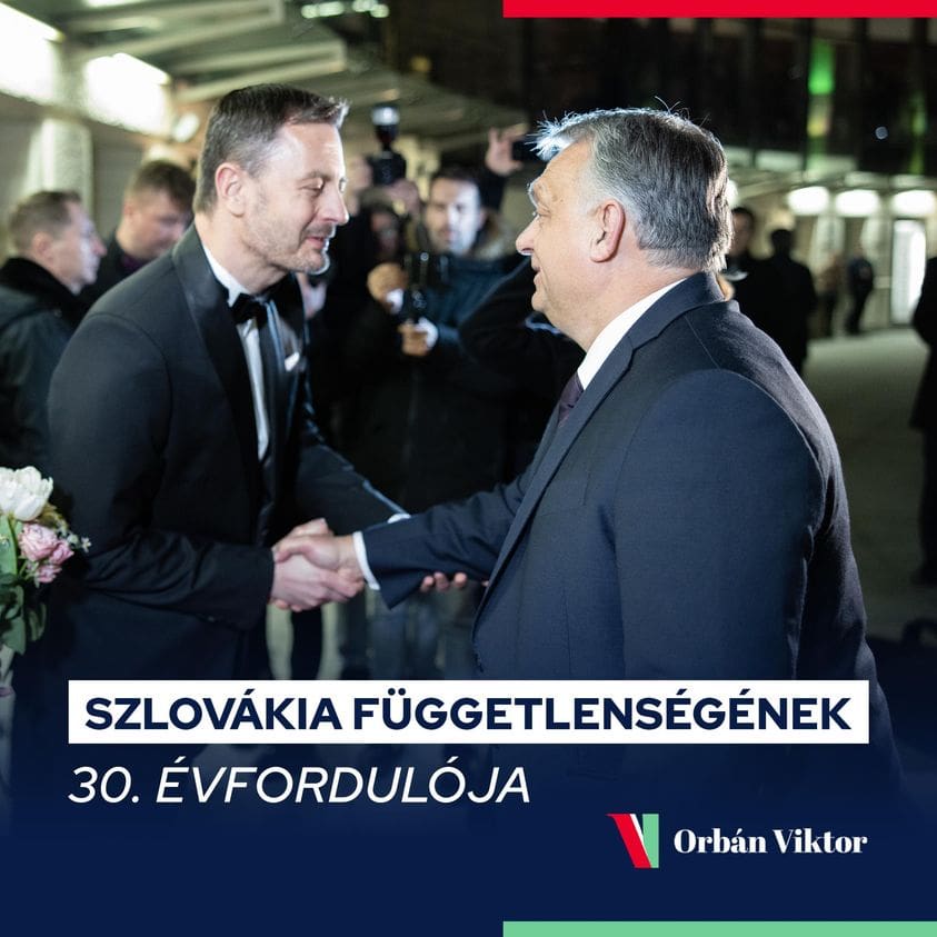 PM Orbán Marks Slovakia’s Day of Establishment