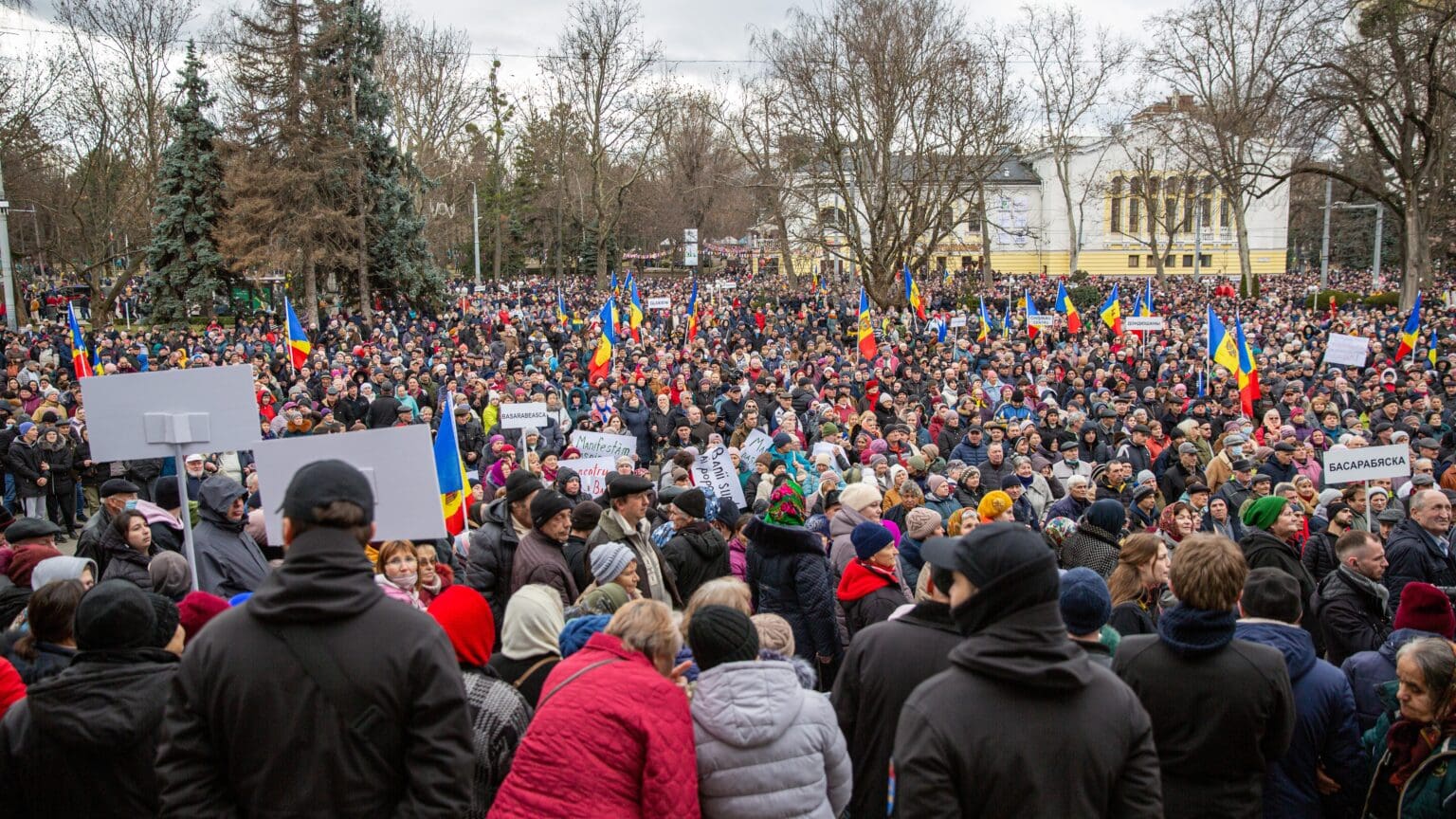 Pro-Russia Protests Break Out in Moldova