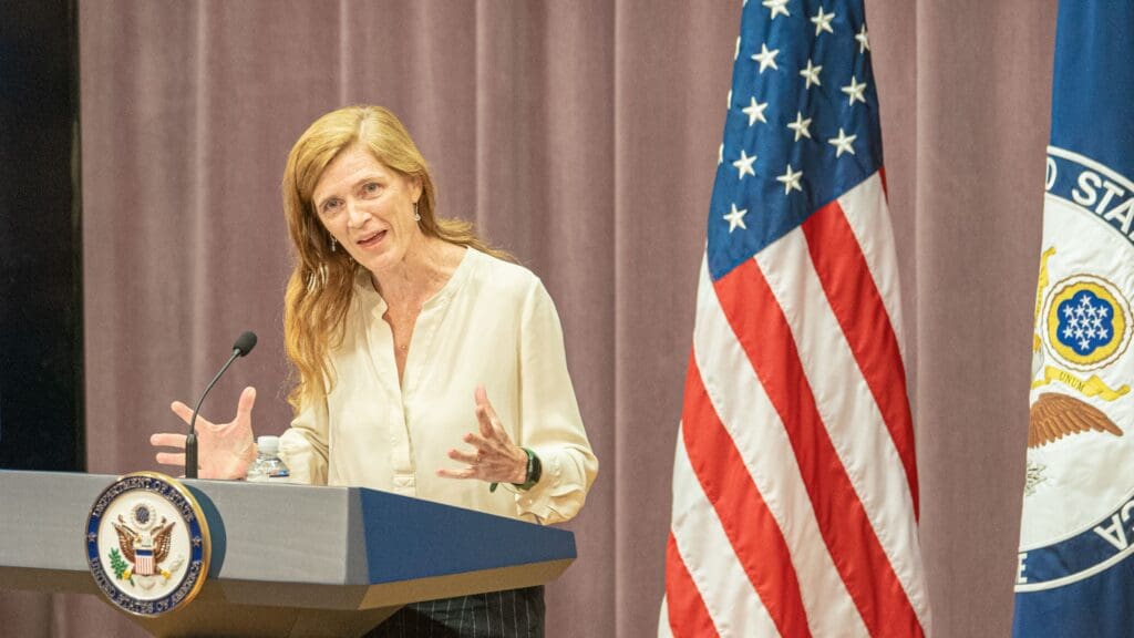 Who Is Samantha Power and What Was She Doing in Budapest?