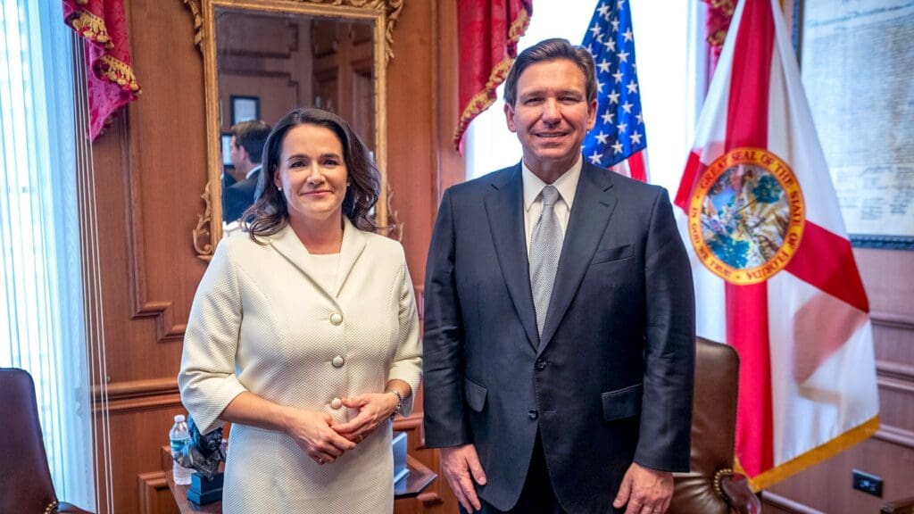 Hungarian President Holds Talks with Governor Ron DeSantis