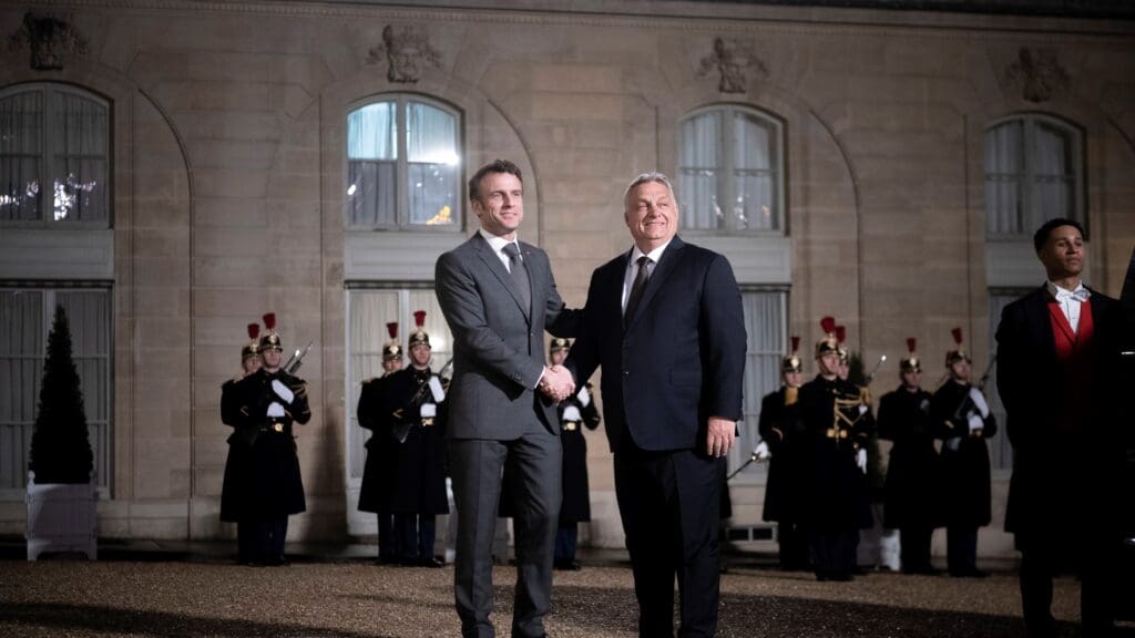 Prime Minister Viktor Orbán Meets Emmanuel Macron in Paris