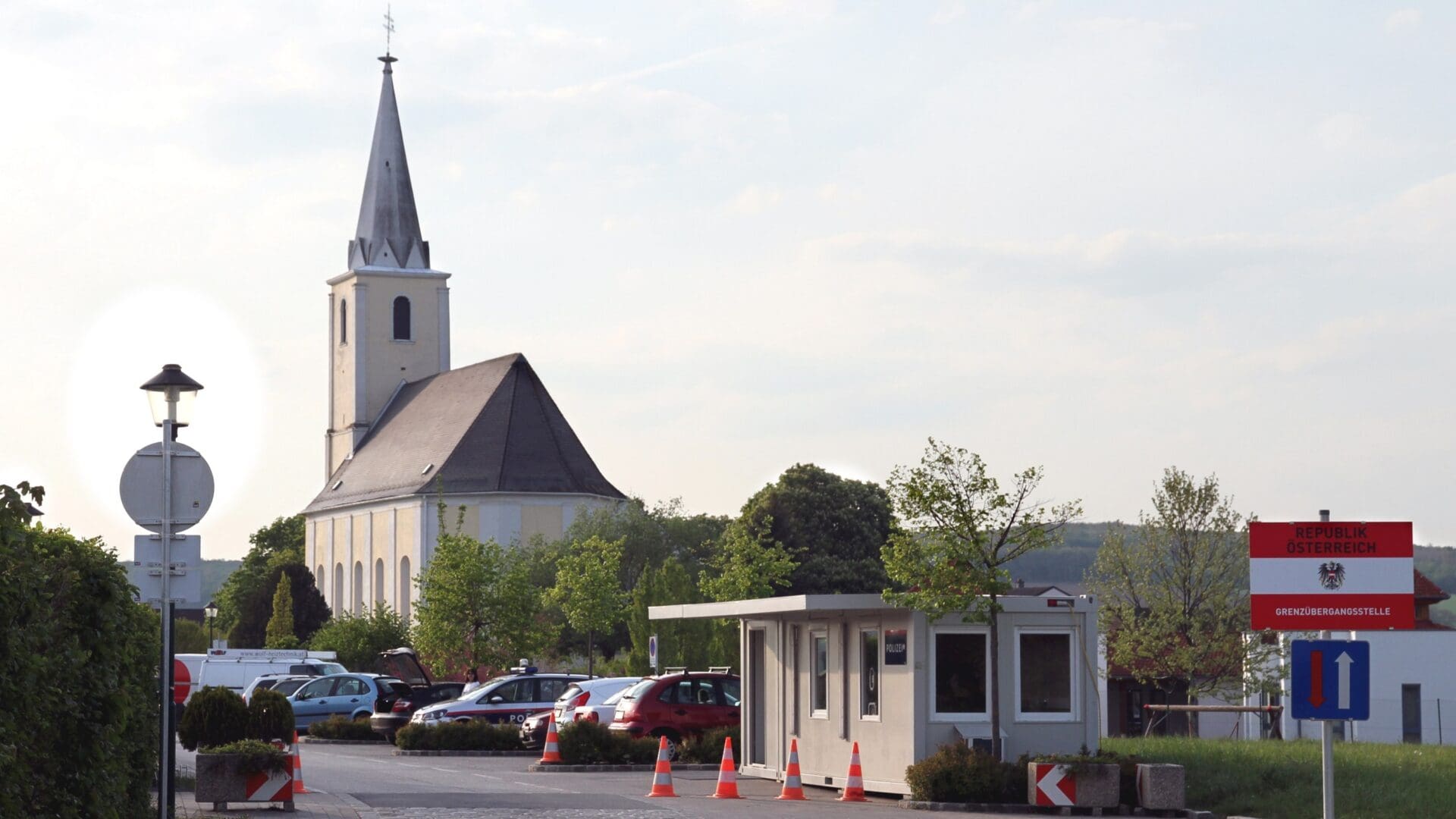 The Austria-Hungary boder at Schattendorf (Somfalva) in 2017.