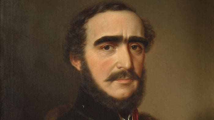 Portrait of Count István Széchenyi by Miklós Barabás (1848)