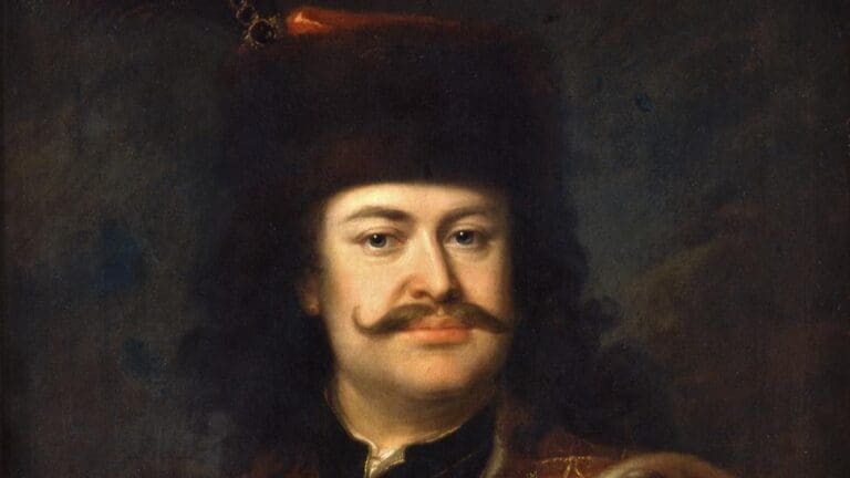 Portrait of Ferenc Rákóczi II by Ádám Mányoki (1712)