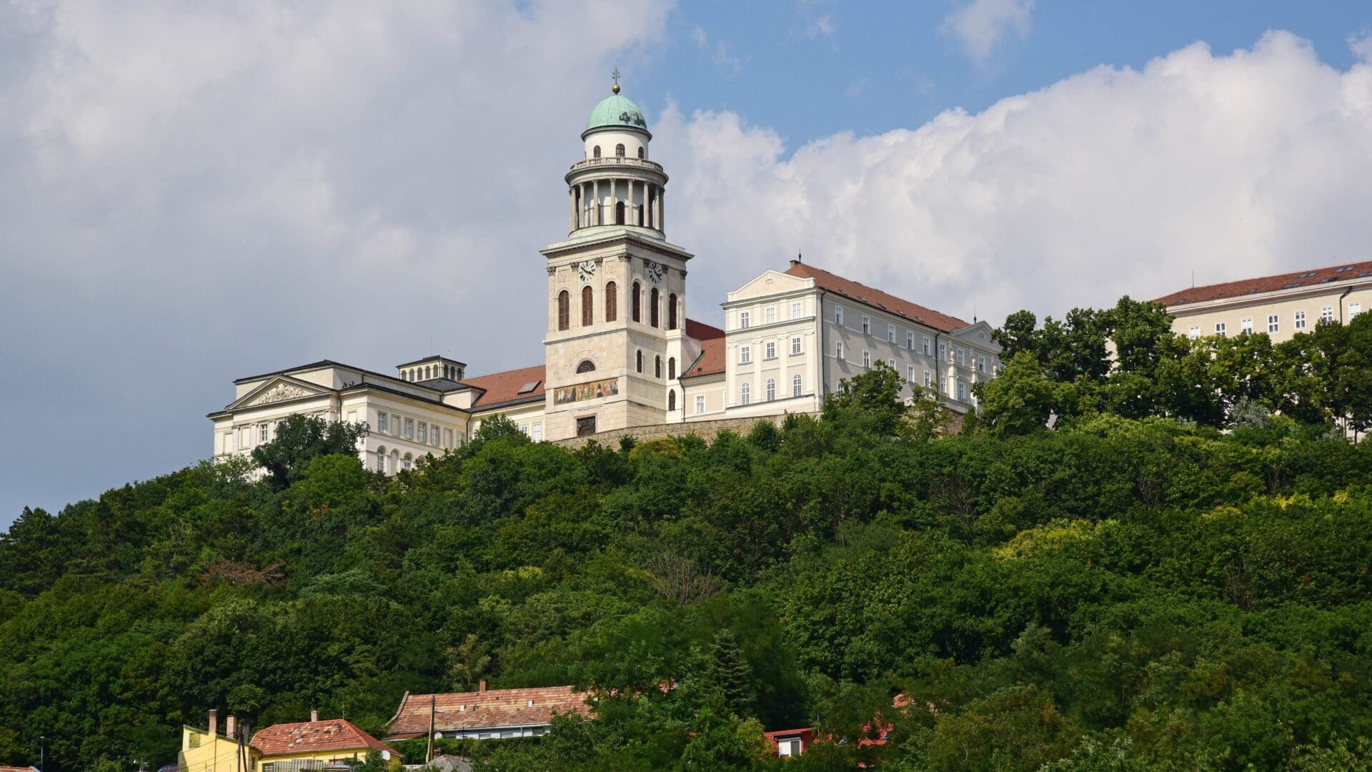 The Pannonhalma Archabbey.