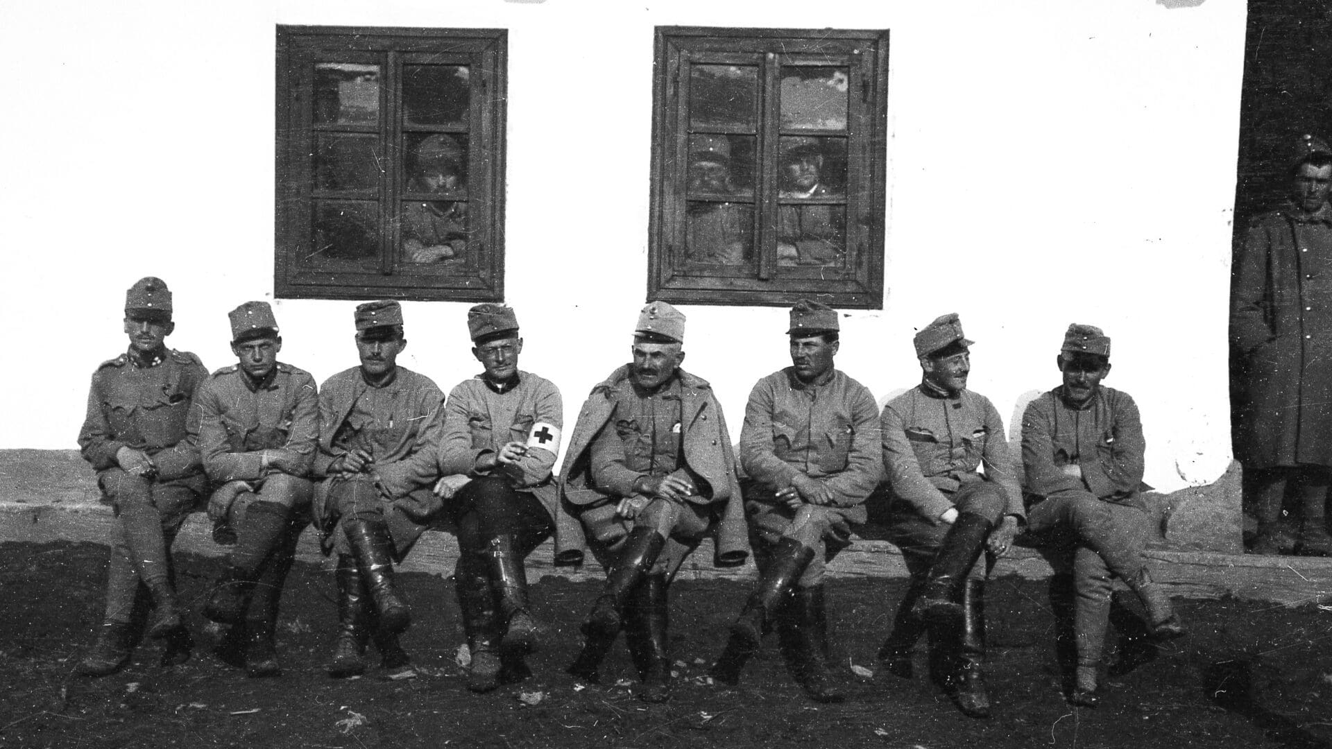 Austro-Hungarian soldiers in 1914.
