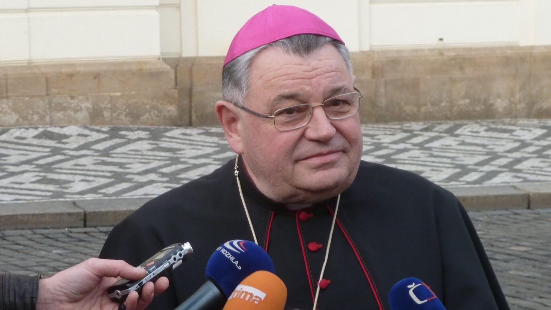 Cardinal Dominik Duka, then Archbishop of Prague, in 2011.