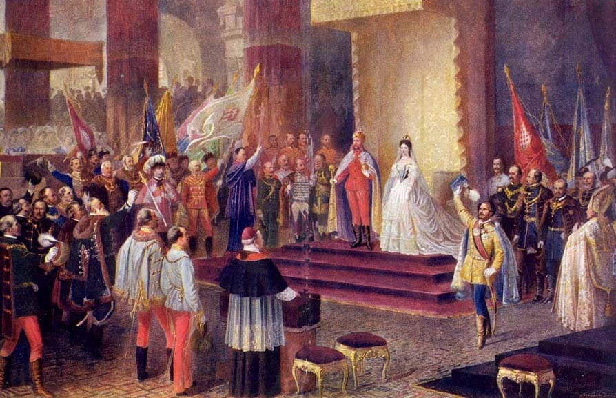 Coronation of Francis Joseph in Buda on 8 June 1867 by Edmund Tull.