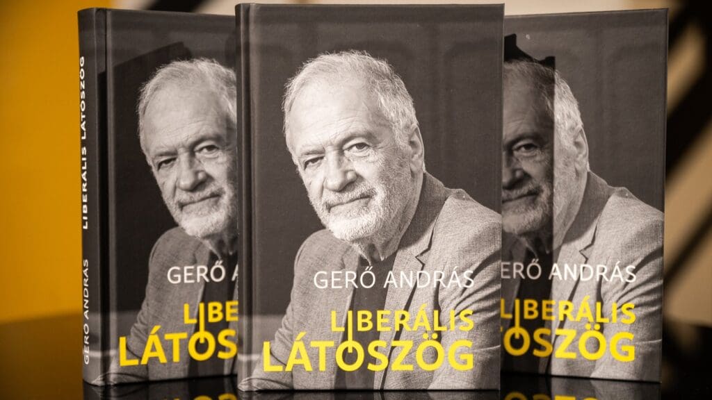 Copies of András Gerő's last book titled The LIberal Pespective.