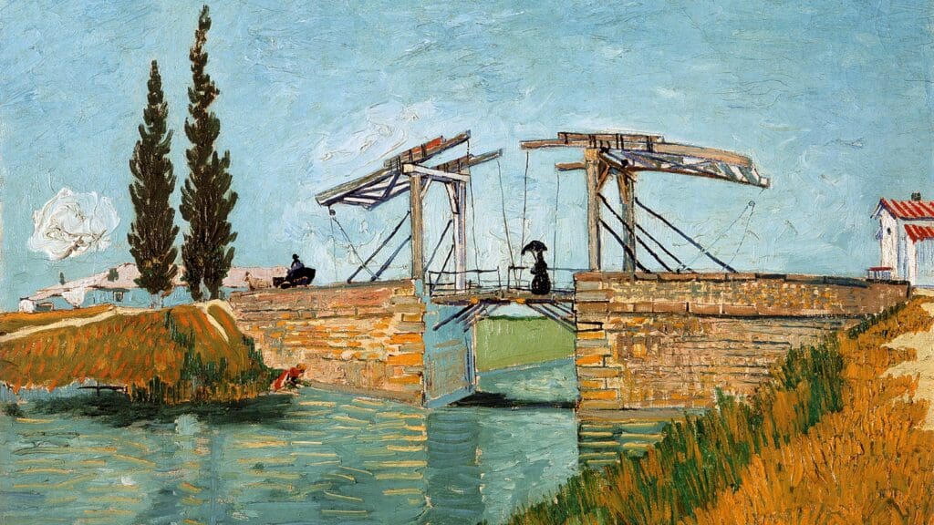 Vincent Van Gogh: The Langlois Bridge at Arles, 1888
