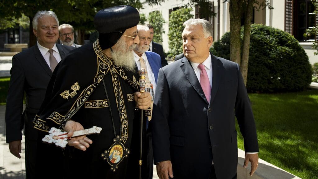 Coptic Pope Tawadros II Visits Hungary On Occasion of Hungarian National Day