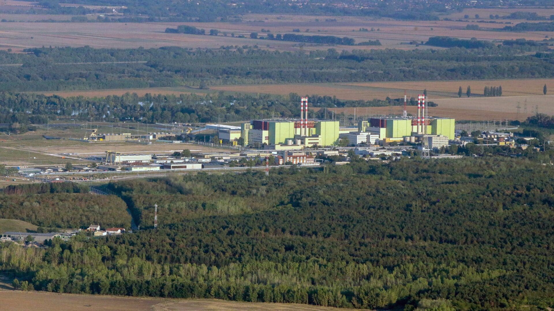 The Paks nuclear power station.