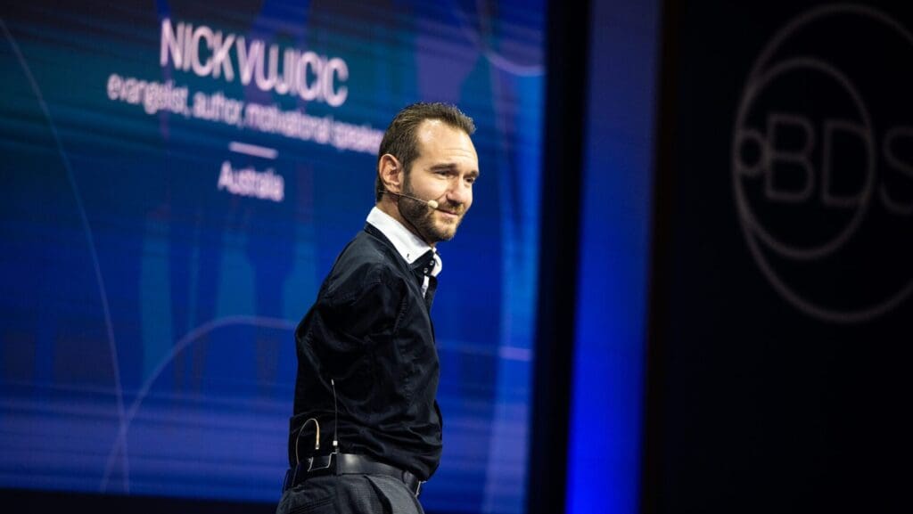 Nick Vujicic at Budapest Demographic Summit 2023