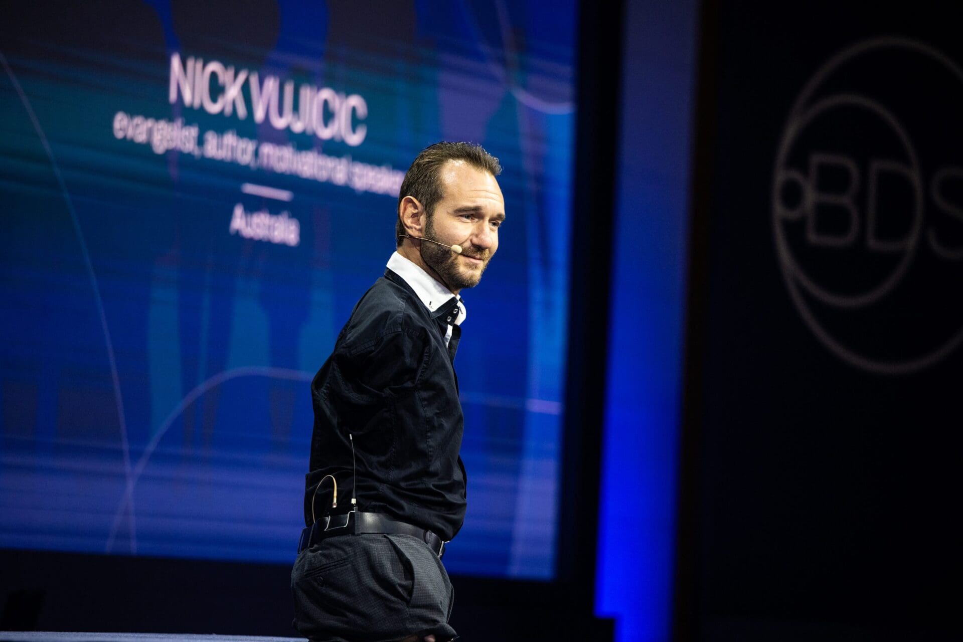 Nick Vujicic at Budapest Demographic Summit 2023