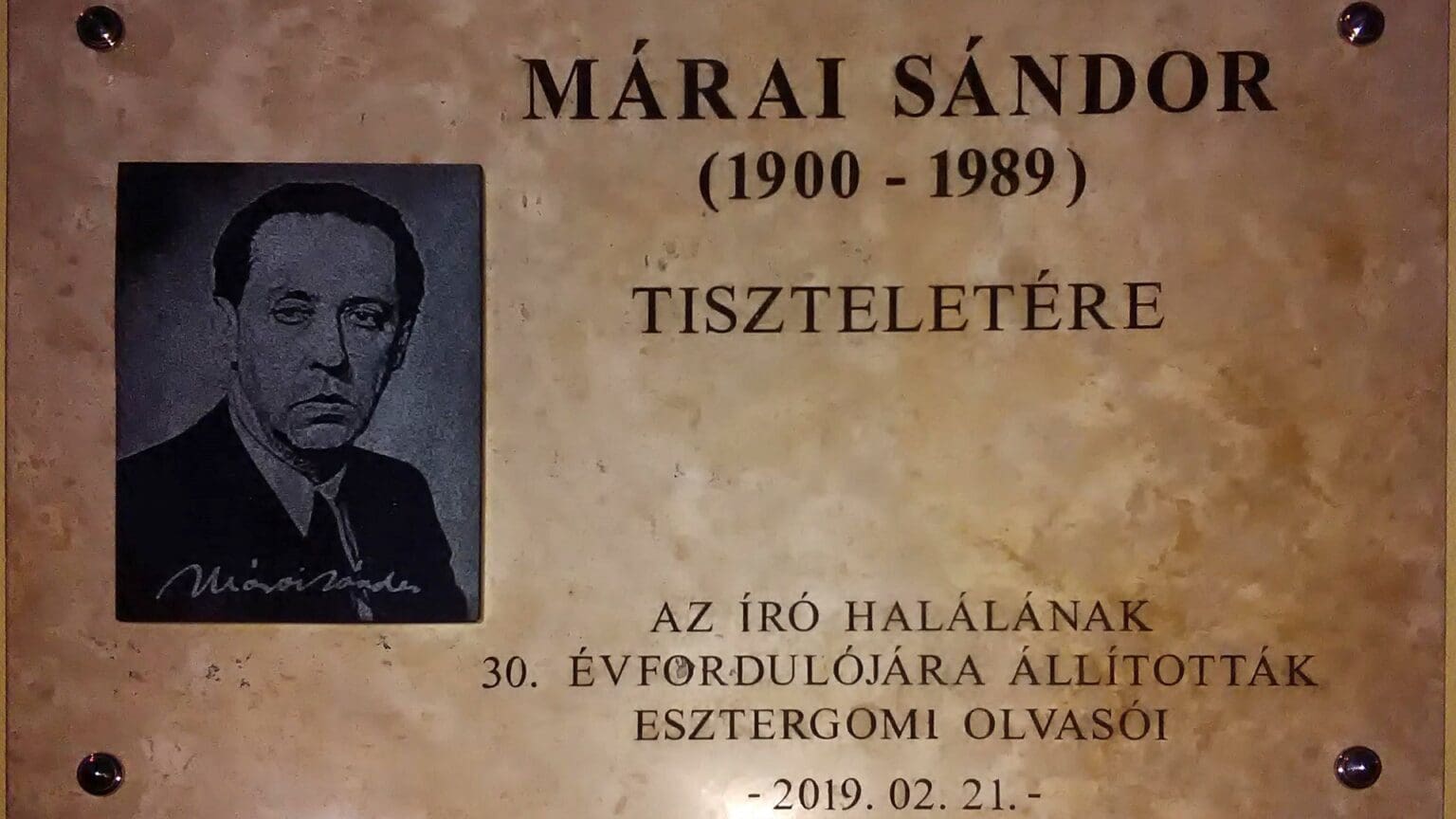 The Author Who Stood Up Against Tyranny: Sándor Márai