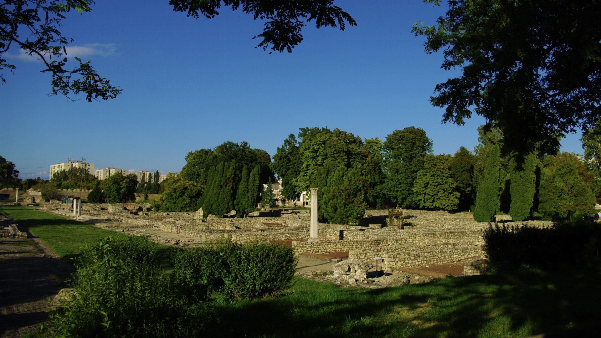 The Roman ruins of Aquincum, Budapest.