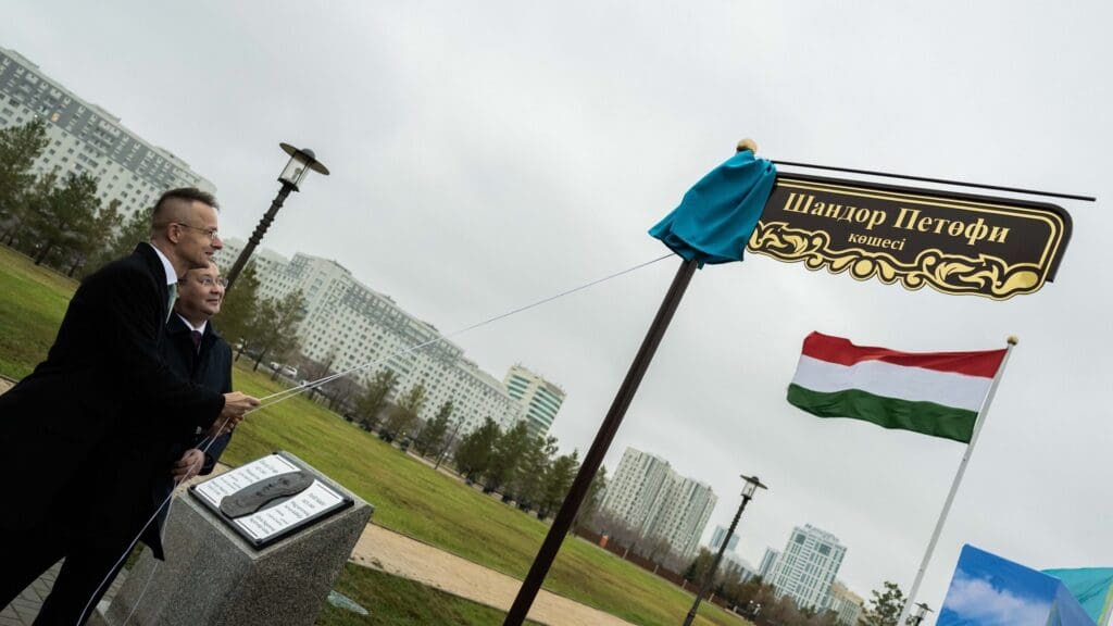 Street in Astana, Kazakhstan Named After Hungarian Poet Sándor Petőfi
