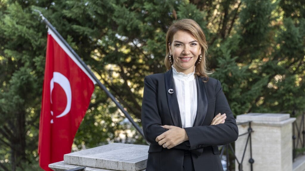 Turkish Ambassador to Hungary Gülşen Karanis Ekşioğlu.