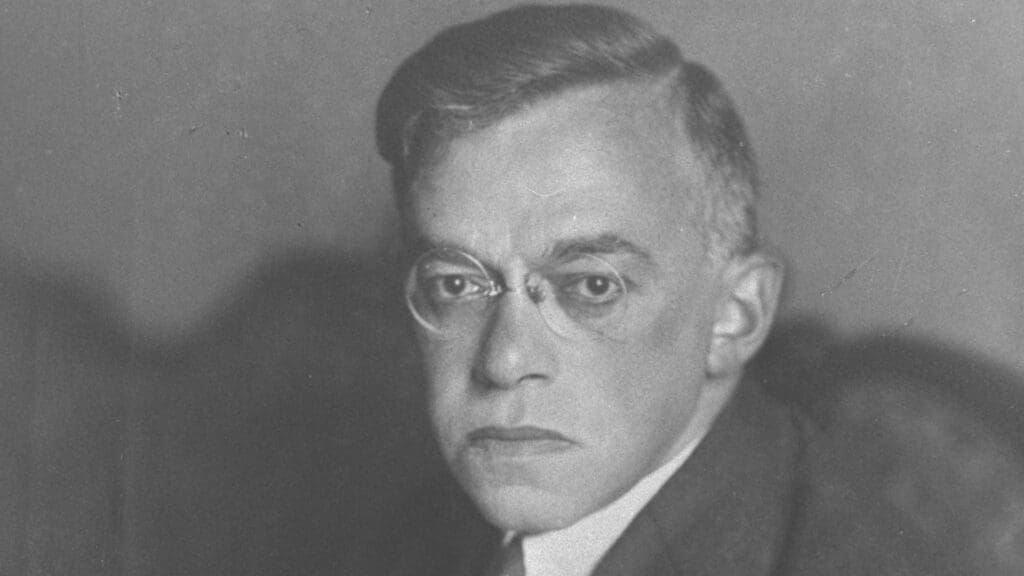 Ze’ev Jabotinsky in 1929.