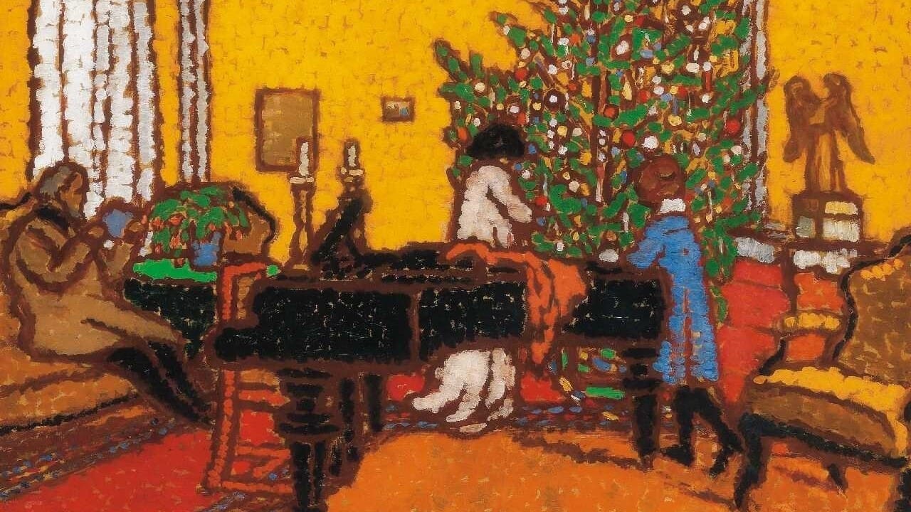 Christmas by József Rippl-Rónai (c. 1900)