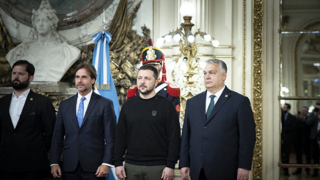 Orbán Meets Zelenskyy at the Inauguration of the Argentinian President