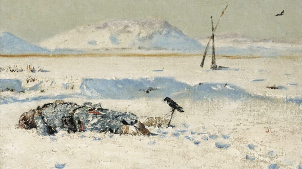 The Fallen Soldier by Vasily Vereshchagin (c. 1878)