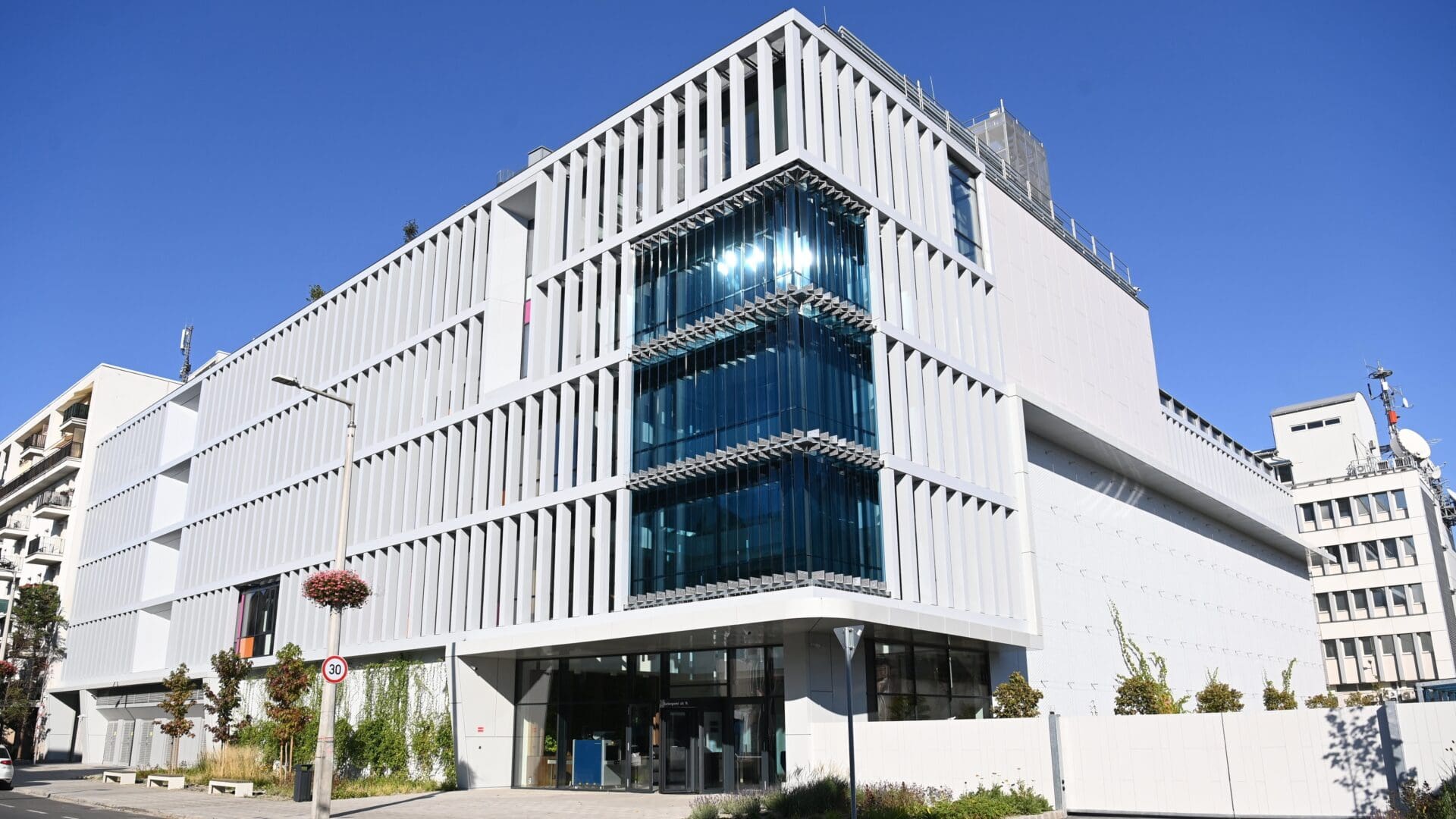 The new infocommunication technological complex of the National Media Authority on the day of its inauguration on 7 September 2023.