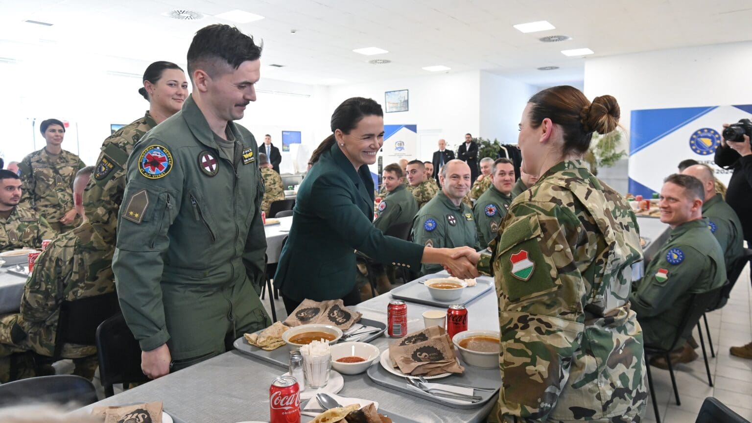 President Novák Talks West Balkan EU Expansion, Visits Hungarian-Led EUFOR Mission in Sarajevo