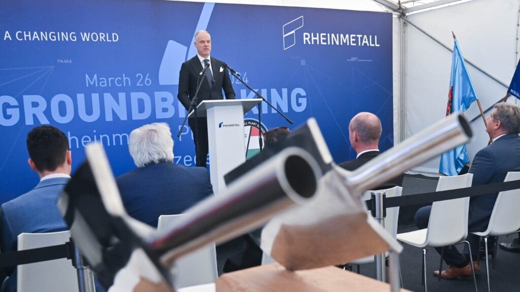 Foundation Stone of Rheinmetall’s New Factory Laid in Szeged