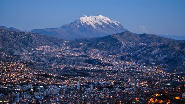 La Paz skyline (Wikimedia)