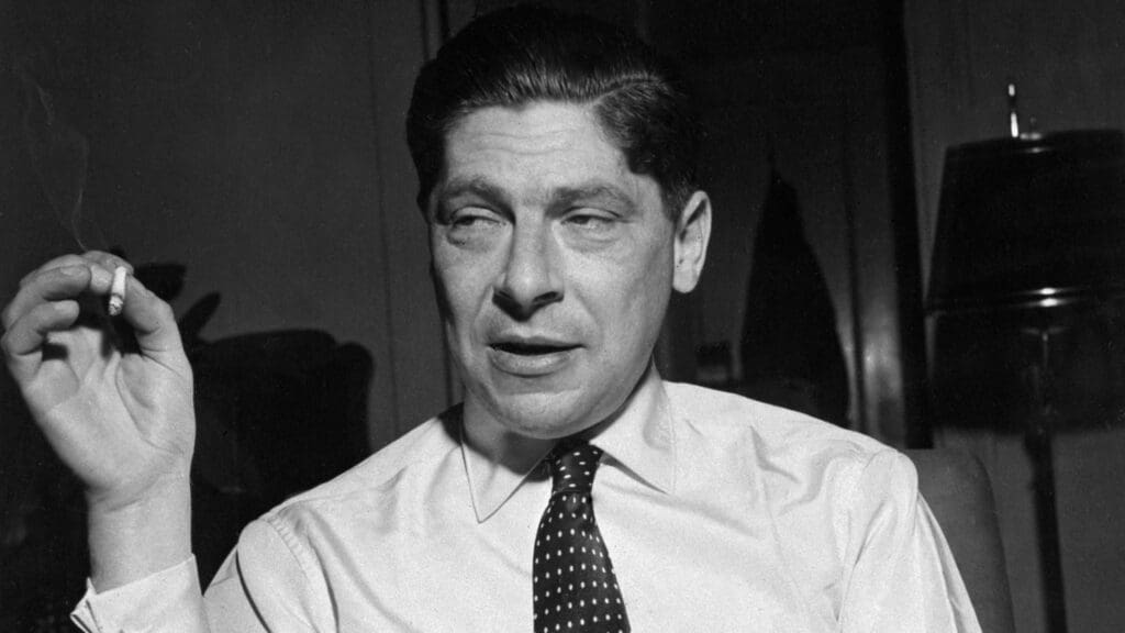 Arthur Koestler in 1948 in New York (AFP)