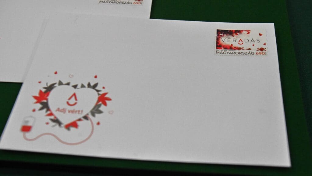 Hungarian Post’s Commemorative Stamp Promotes Voluntary Blood Donation