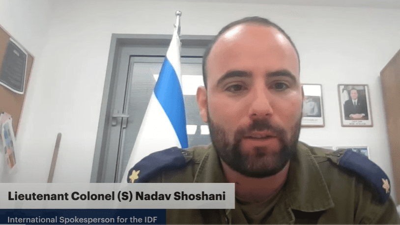 ‘We showed evidence of brutal violence by Hamas on 10/7, yet the world refuses to believe it’ — Discussion with IDF’s International Spokesperson LTC (S.) Nadav Shoshani