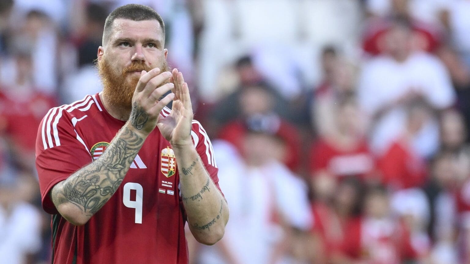 ‘Absolute unit’ Martin Ádám of Hungary Goes Viral During Euro 2024