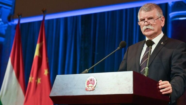 László Kövér Hails Deepening Cooperation in Hungarian–Chinese Anniversary Speech