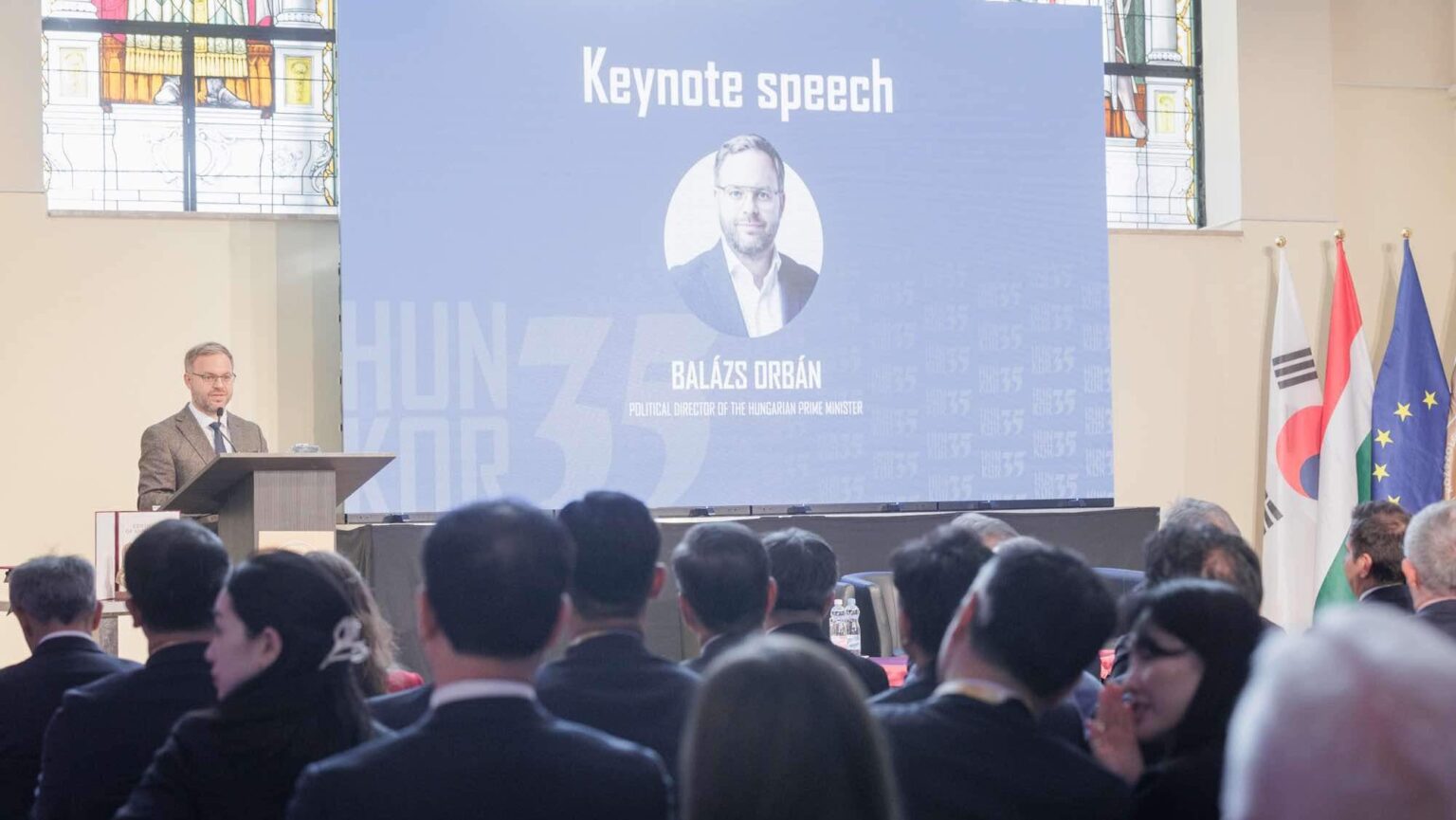 Balázs Orbán Hails Strengthening Economic Ties at Hungary–Korea Forum