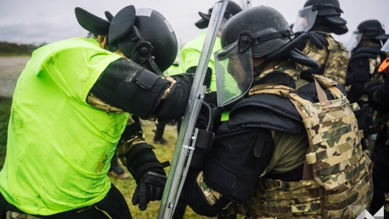 Joint Crowd Management Exercise in Kosovo: Hungarian, Romanian and Italian Soldiers Cooperate in KFOR