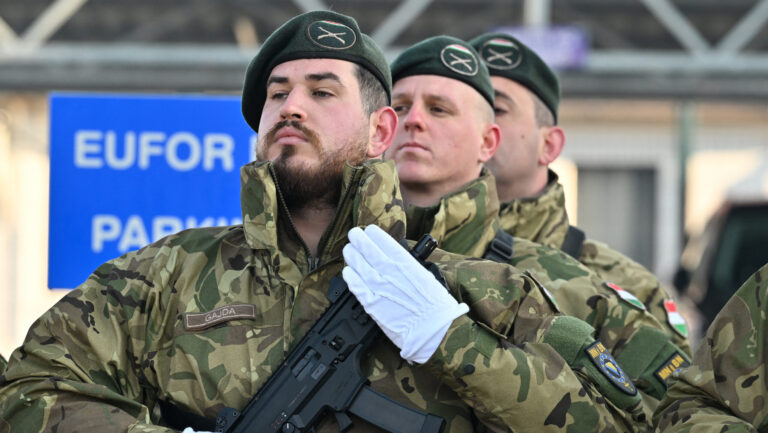 EU Troops Hit Ground as Crisis in Bosnia Grows at Alarming Speed