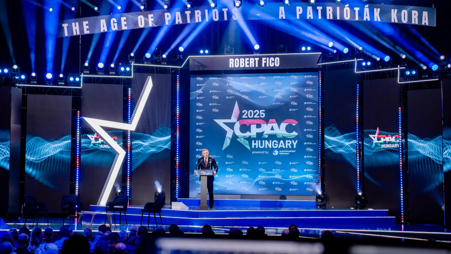 Robert Fico Promises Fight Against EU Suppression at CPAC Hungary