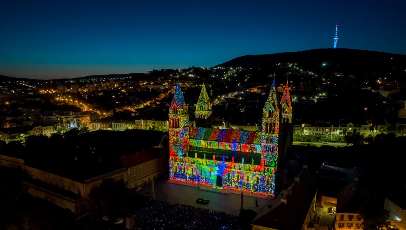 Pécs City Centre Will Once Again Be Bathed in Light in July