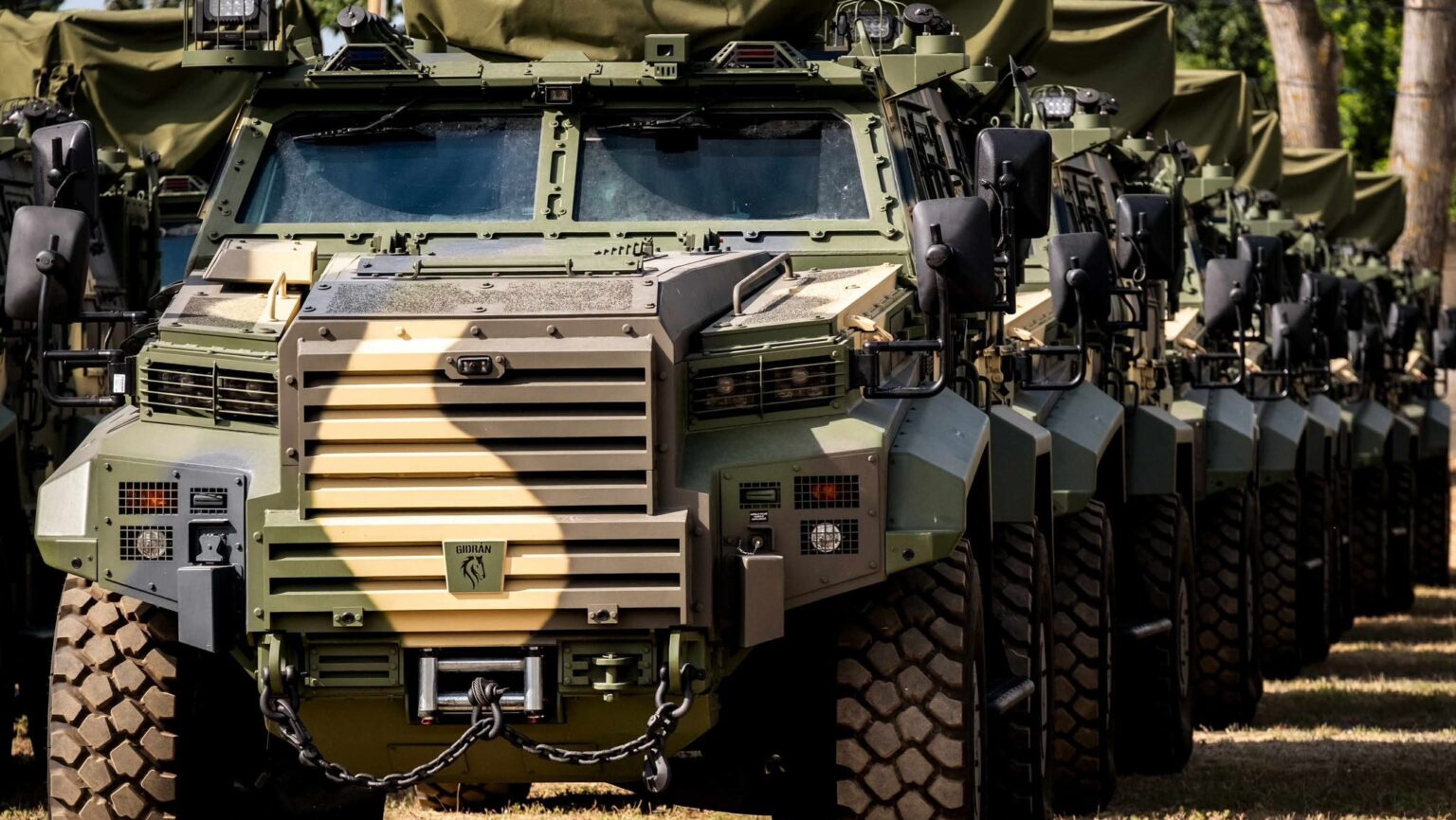 Hungarian Armed Forces Expands Fleet with 56 Gidrán Combat Vehicles