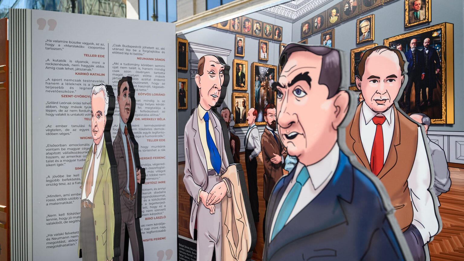 Robert Palladino, Miklós Szánthó Open Exhibition Honouring Great Hungarian Scientists