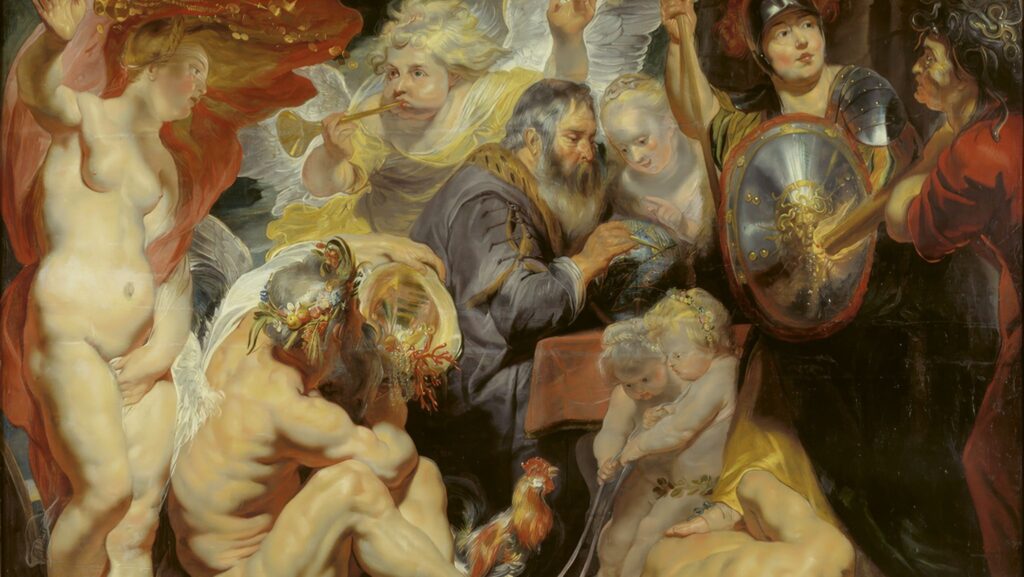 Maerten de Vos, Allegory of the Seven Liberal Arts (1590). Private collection