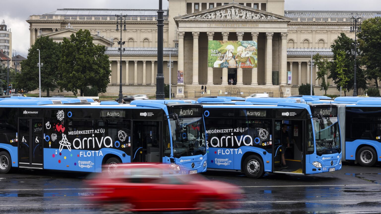 Budapest Launches Next Phase of Public Transport Overhaul with New Diesel Buses