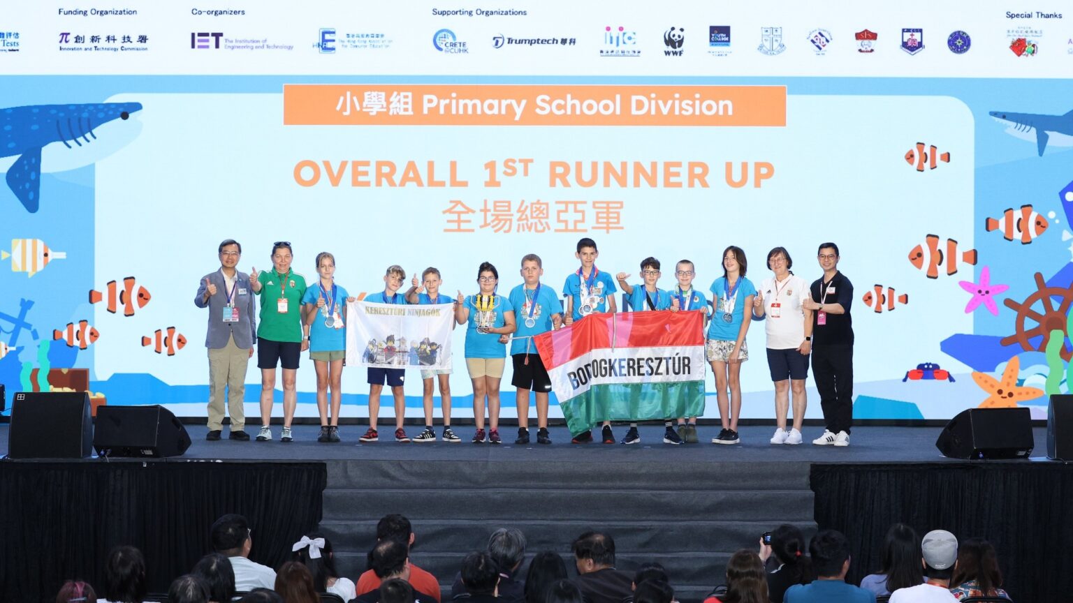 Hungarian School Team Wins Top Prize at Global FIRST LEGO League Final